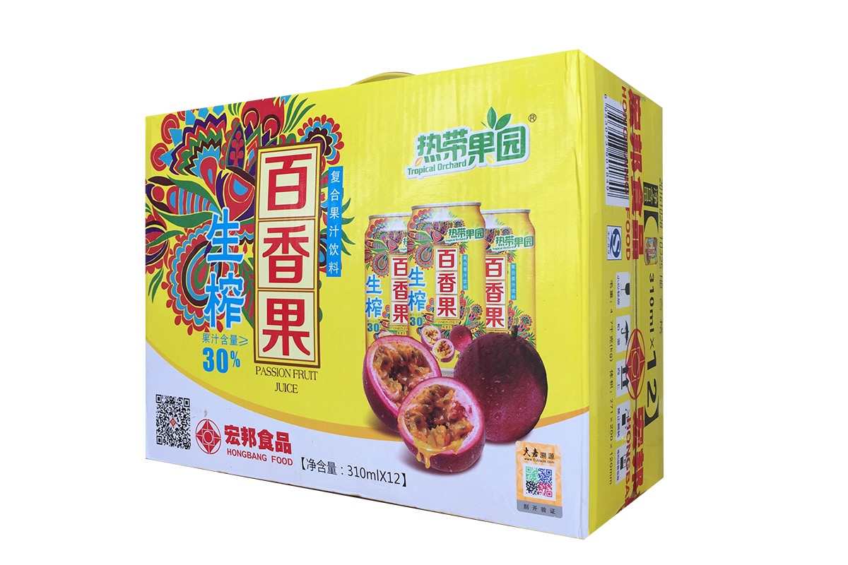 百香果复合果汁饮料